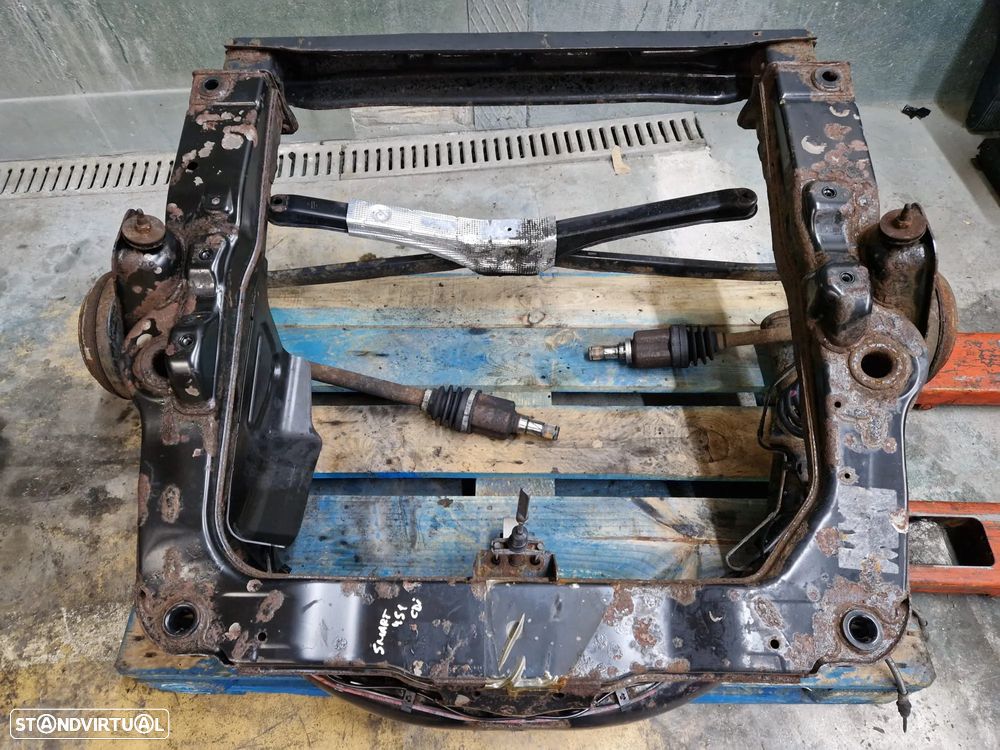 Charriot traseiro usado SMART FORTWO 451 CDI - 2