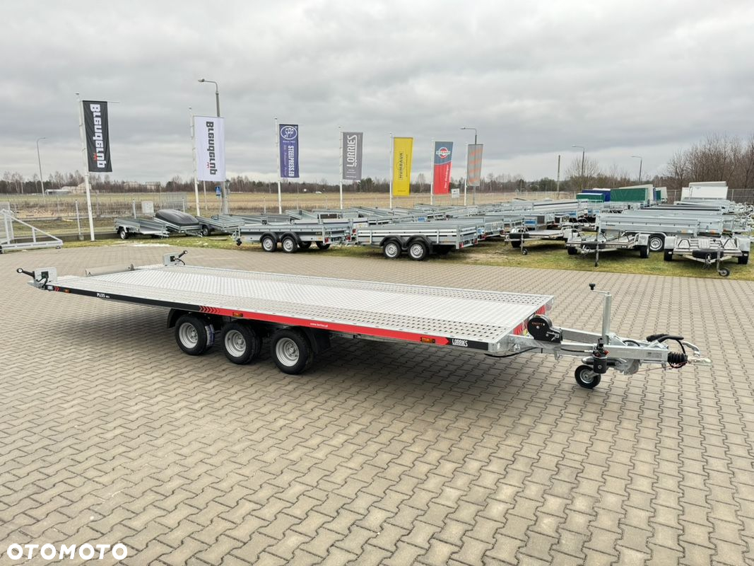 Lorries PLI35-6021 - laweta trzyosiowa uchylna lampy LED pompa hydrauliczna wypełnienie podłogi ALU - 2