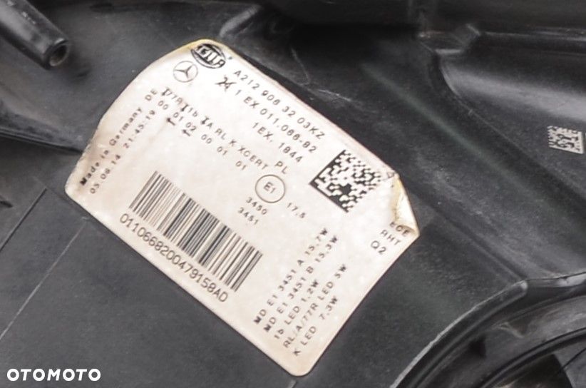 MERCEDES KLASA E W212 LIFT ILS A2129063203KZ  Prawy Przedni Oryginał - 5