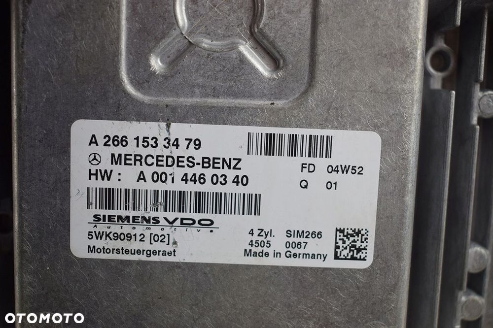 komputer sterownik zestaw mercedes a2661533479 - 2