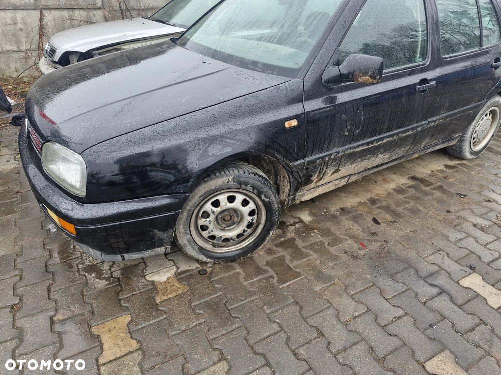 VW GOLF 3 III maska zderzak drzwi szyby lusterka 1.6 silnik skrzynia demontaż