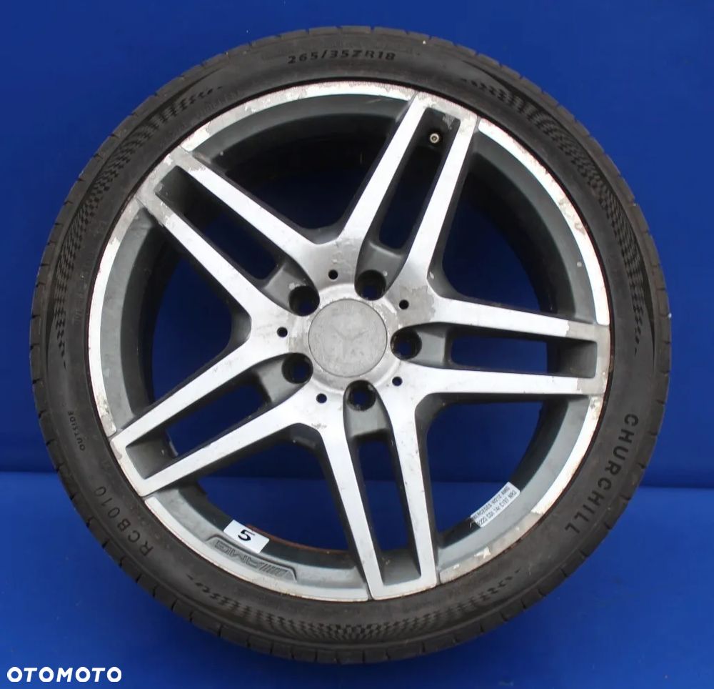 Felga aluminiowa AMG 18" OE Mercedes W212 Lift 9Jx18H2 ET54 A2124010400 lub 8.5Jx18H2 ET48 A2124010300