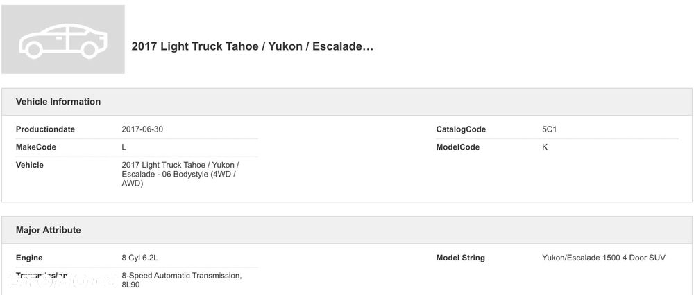 O2 CADILLAC ESCALADE IV 2014 -  6.2 V8 MIARKA BAGNET OLEJU - 3