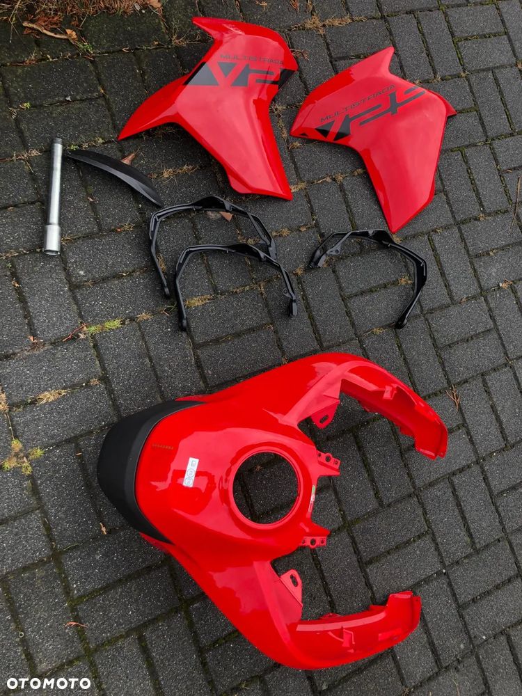 Ducati Multistrada V2 nakładka bok osłona oska handbar lusterko - 2