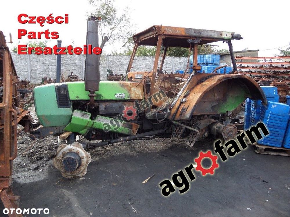 Deutz DX 120 części, skrzynia biegów, silnik, oś - 1