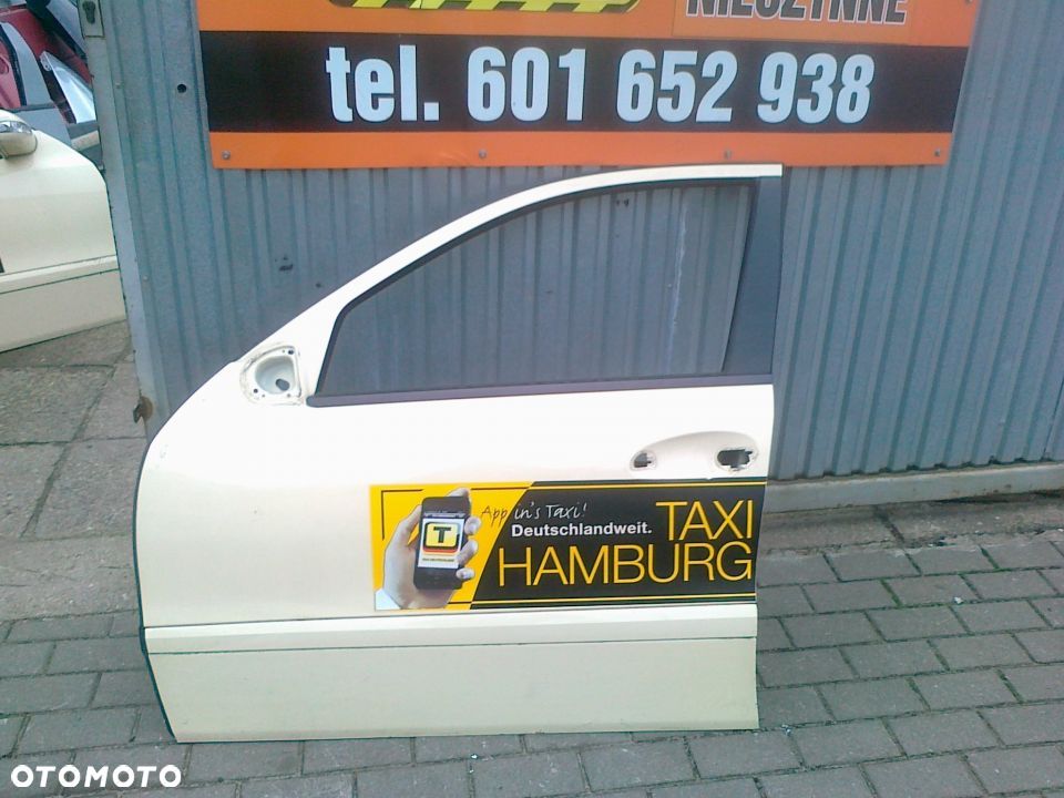 MERCEDES W211 DRZWI LEWE PRZÓD PRZEDNIE BEZ RDZY