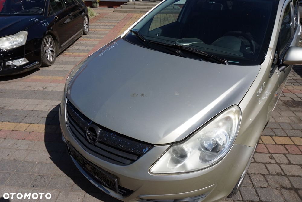 MASKA ZDERZAK BŁOTNIKI LAMPY CORSA D IV Z40M  OPEL 2006-2011 ZŁOTY PRZÓD KOMPLETNY - 3