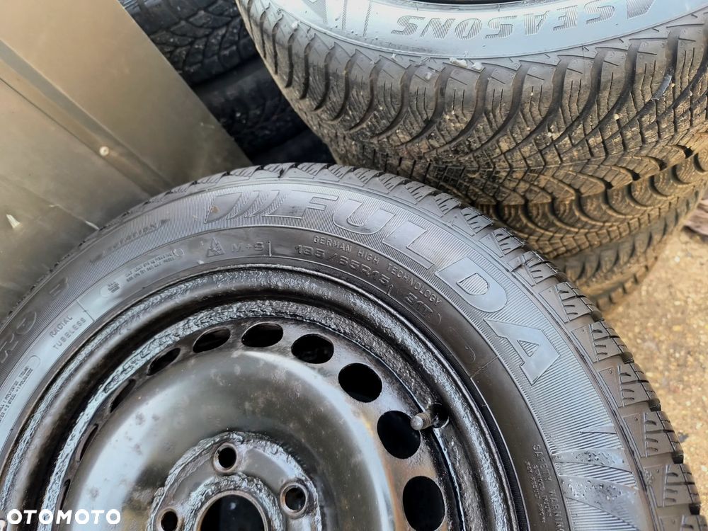 5x112 Felgi Stalowe Stal 15 Koła Zimowe Zima VW GOLF 6 5 TOURAN CADDY JETTA PASSAT B5 SHARAN AUDI A4 B6 A6 C5 B5 SEAT ALTEA ALHAMBRA LEON II TOLEDO III SKODA OCTAVIA II III 9mm Legnica ALU-RAD 195/65 - 5