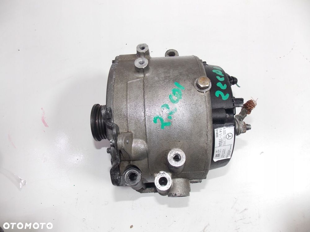 alternator mercedes w203 w209 c-klasa 2.2 cdi a0001562550 - 1