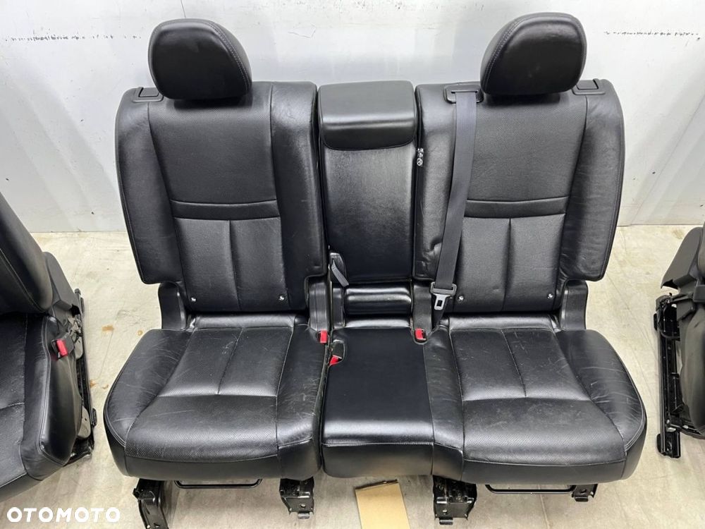 Fotele Nissan X-Trail III T32 Rogue 13-21r. elektryczne PODGRZEWANE skórzane EUROPA komplet - 7