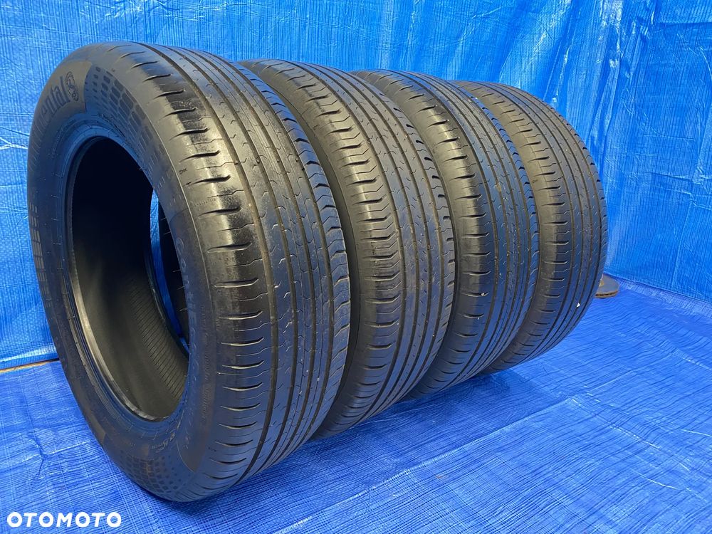 OPONA 17 OPONY LETNIE LATO KOMPLET OPON 4SZT CONTINENTAL CONTI ECOCONTACT 5  215/60R17 96H BIEŻNIK 6,3mm - 1