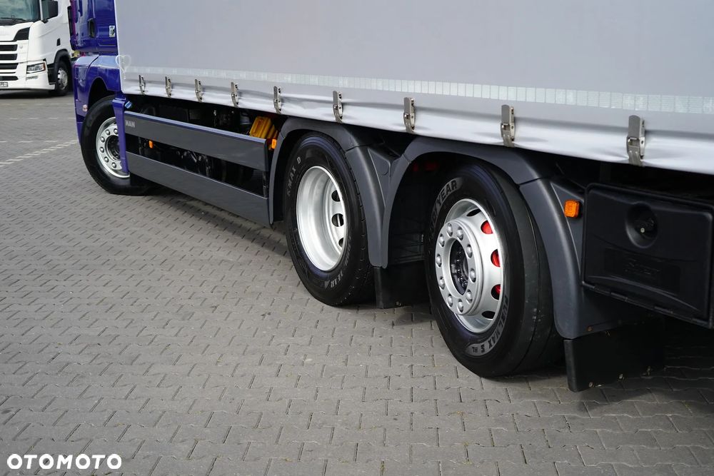 MAN / TGX / 26.460 / E 6 / FIRANKA + WINDA / 18 PALET / OS SKRĘTNA / RETARDER / ŁAD. 14 740 KG - 19