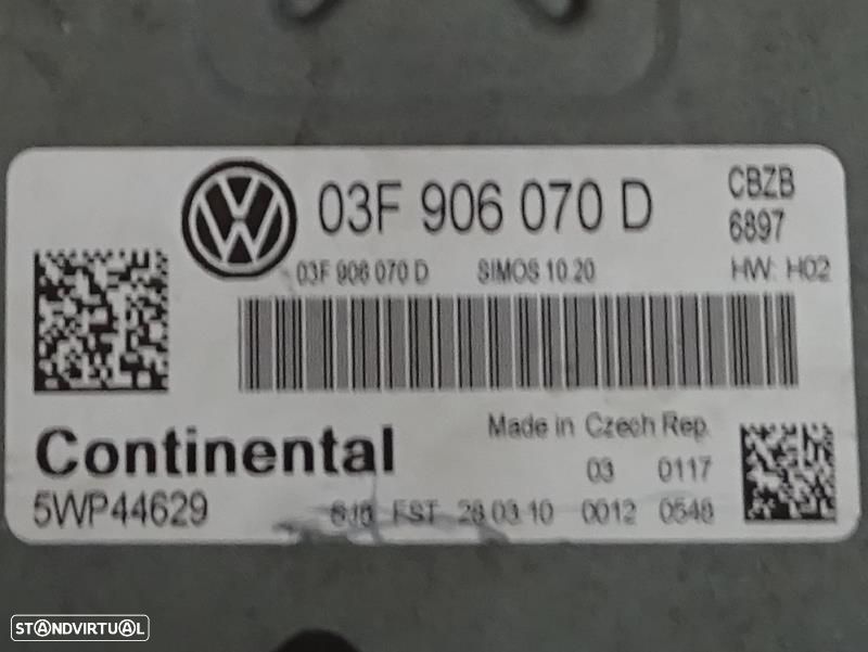 Centralina De Motor Volkswagen Polo (6R1, 6C1)  Centralina 1.2 Tsi / 0 - 2