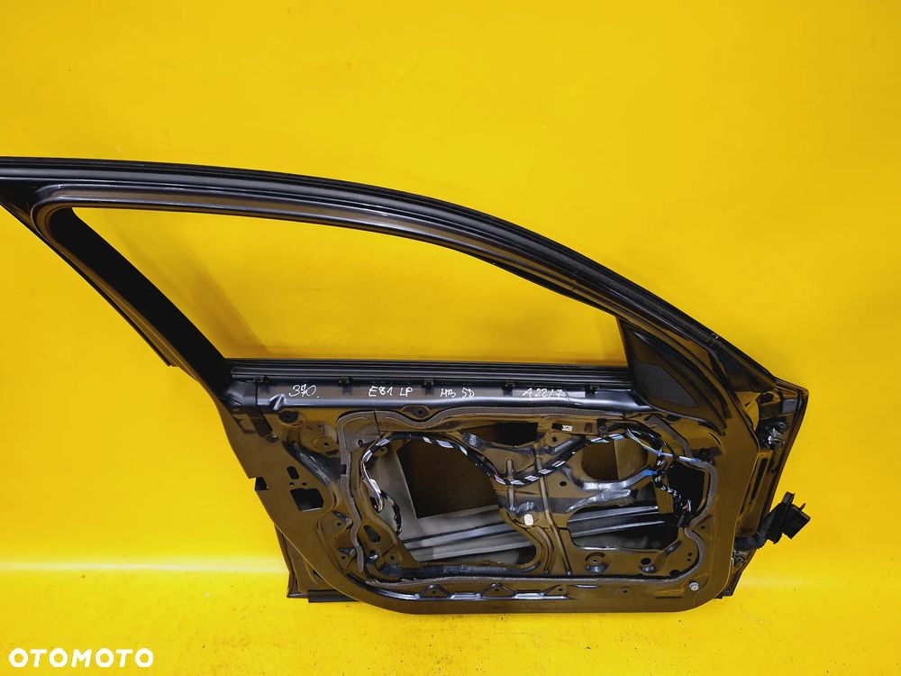 DRZWI LEWY PRZÓD LEWE PRZEDNIE BMW E87 HB 5D LAK: A22/ 7 04-07 NR370 - 10