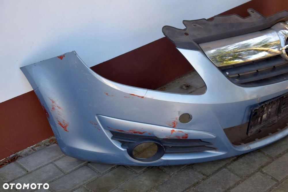Opel Corsa D Zderzak przód przedni Z21C Grill atrapa OPEL EUROPA - 4