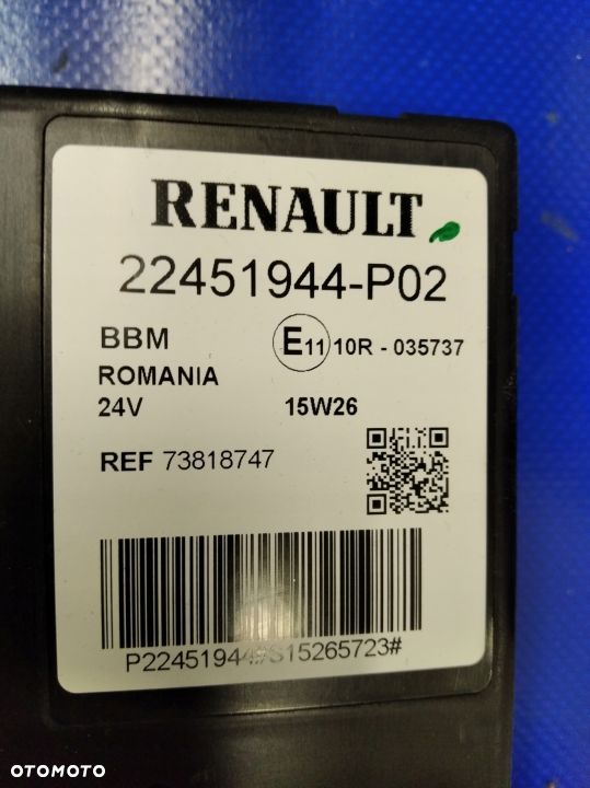 RENAULT GAMA T RANGE STEROWNIK KASETA BBM - 3