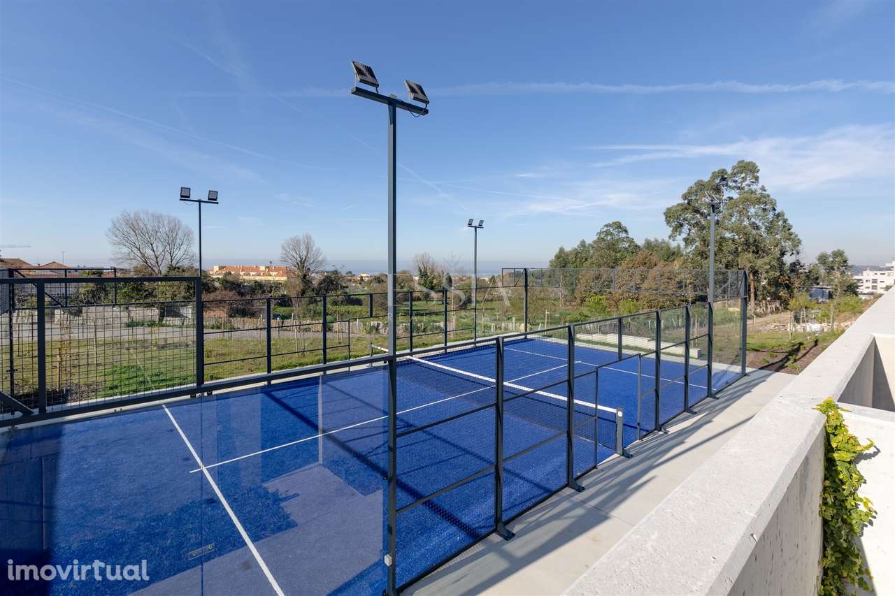 T2 Novo com Varanda Condomínio com Piscina em Canidelo - Grande imagem: 2/31