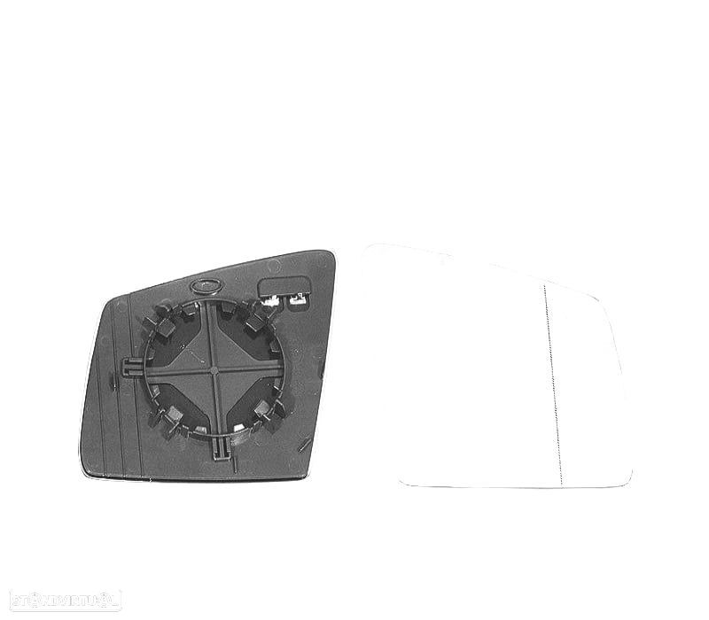 VIDRO ESPELHO BASE DIREITA MERCEDES CLASSE G W463 GLK 12- - 1