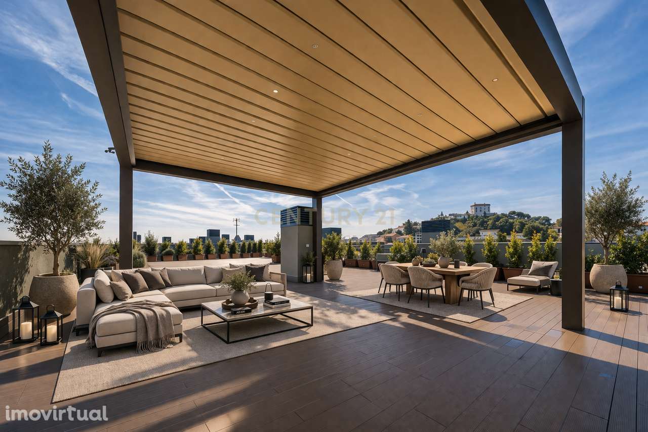 Penthouse T3 Nova a Estrear, com Terraço Privativo e Vista Panorâmica, - Grande imagem: 5/60