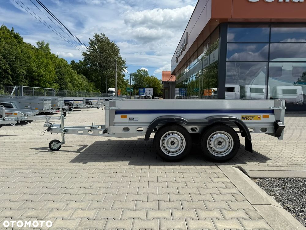 Wiola SILESIA PLUS przyczepa dwuosiowa 302x152x38cm MOCNA RAMA SPAWANA - 3