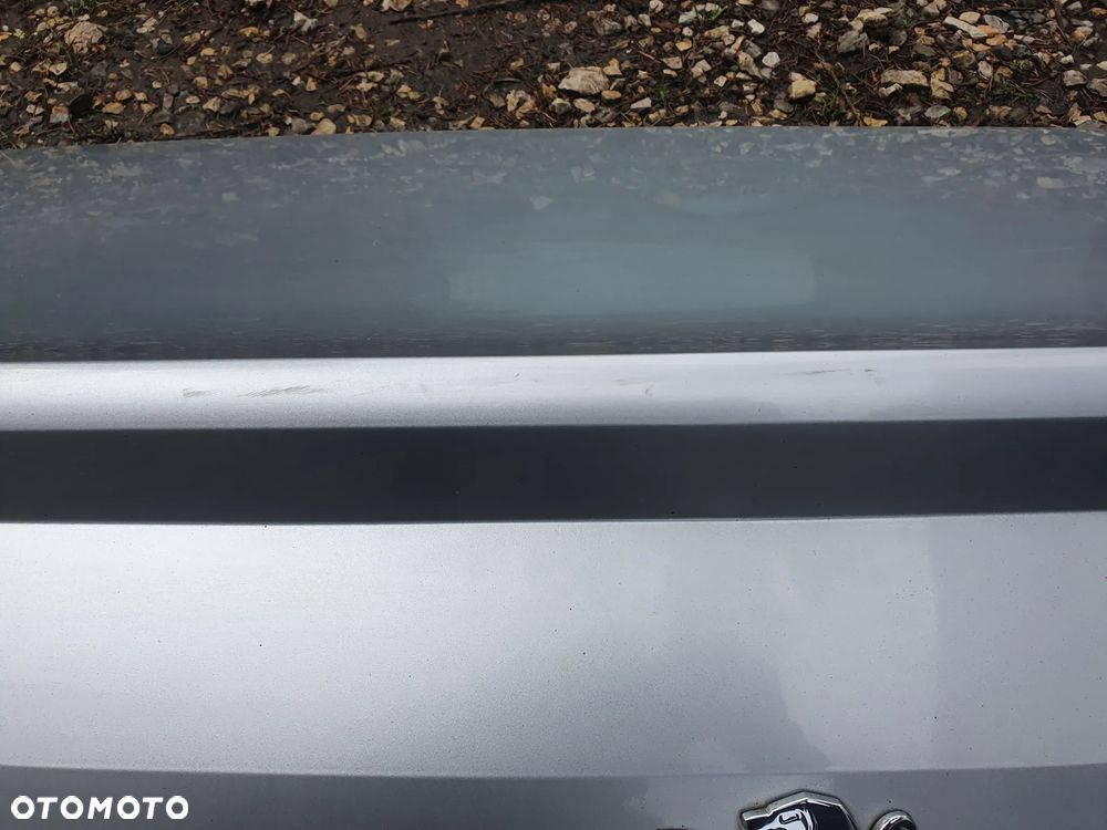 KLAPA TYŁ PEUGEOT 407 COUPE SREBRNA - 4