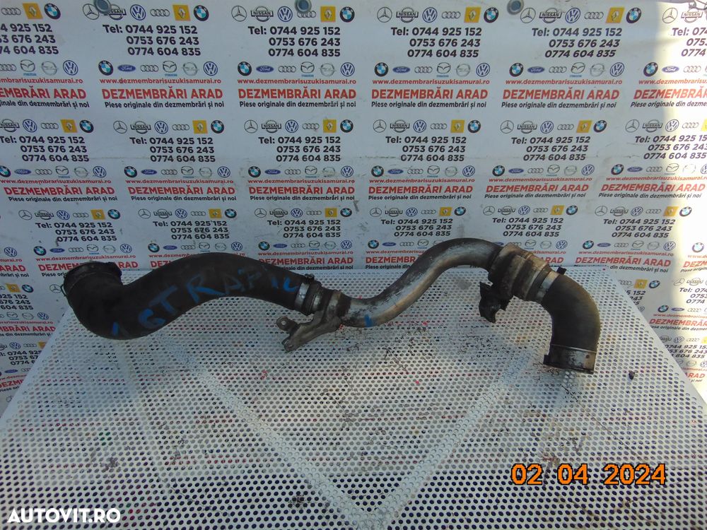 Tub intercooler Renault Trafic 1,6 opel Vivaro 1.6 furtun biturbo - 2