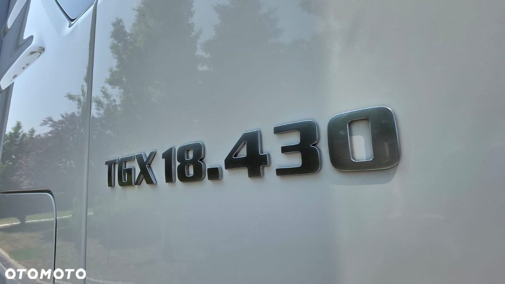 MAN ///TGX///18.430///2022///7.70+7.70 ///ZESTAW TANDEM///PRZEJAZDOWY/// 36000 KG///DACH PODNOSZONY/// FIRANKA///LEDY///STAN BARDZO DOBRY - 14