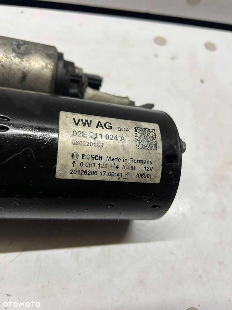 02E911024A Rozrusznik Audi A3 S3 8P 2.0 tfsi dsg dg250 - 4