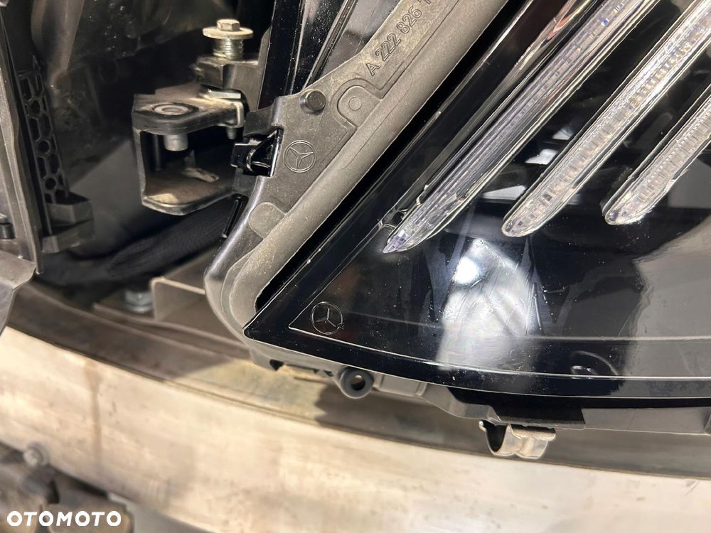 MERCEDES W222 LIFT PAS PRZEDNI CHŁODNICE ROLETY PRZÓD - 6