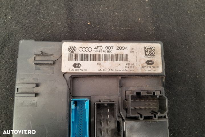 Modul confort 4F0907289K 4F0907289K Audi A6 4F/C6 [2004 - 2008] Sedan - 3