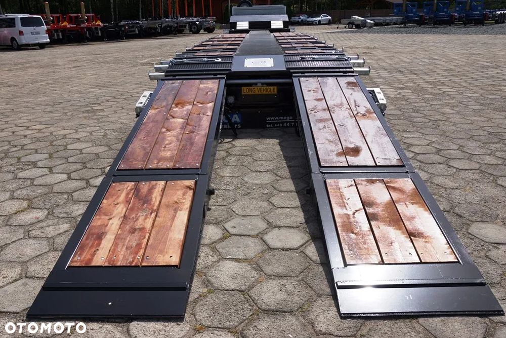 Inny MEGA TRAILERS naczepa czteroosiowa rozciągana +5.000mm, najazdy hydrauliczne DMC 66T - 23