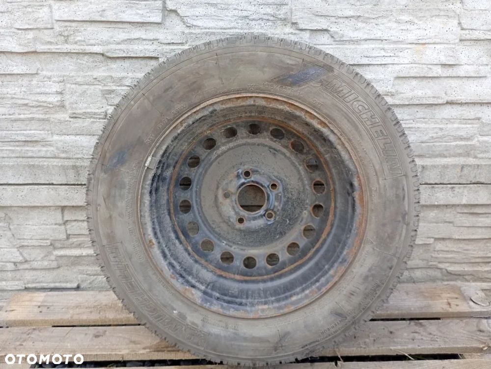 felga stalowa opona michelin 195/65r15 koło zapasowe renault kangoo ii iii citan w415 - 7