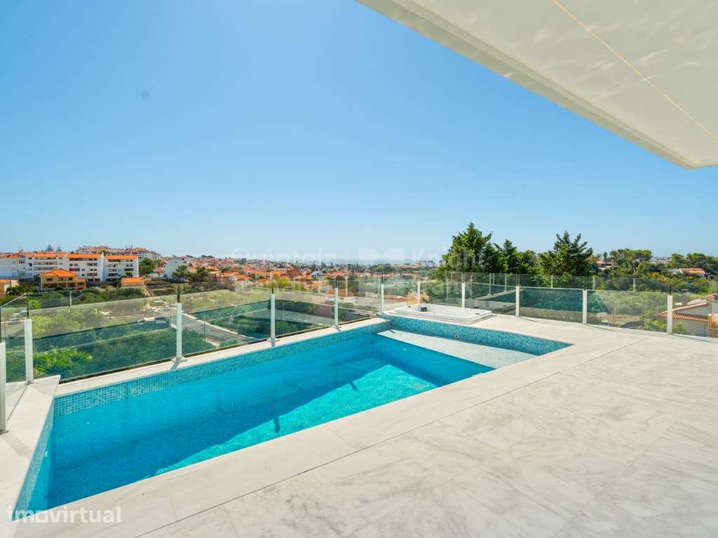 Moradia T4+1 com vista mar, para arrendamento em Caparide - Grande imagem: 3/60