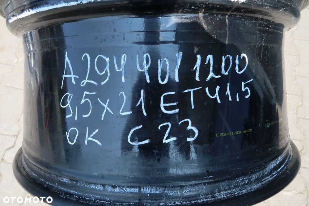 451/c23  felga Aluminiowa Merceds EQS ESQ A2944011200 9,5x21et41,5 - 15
