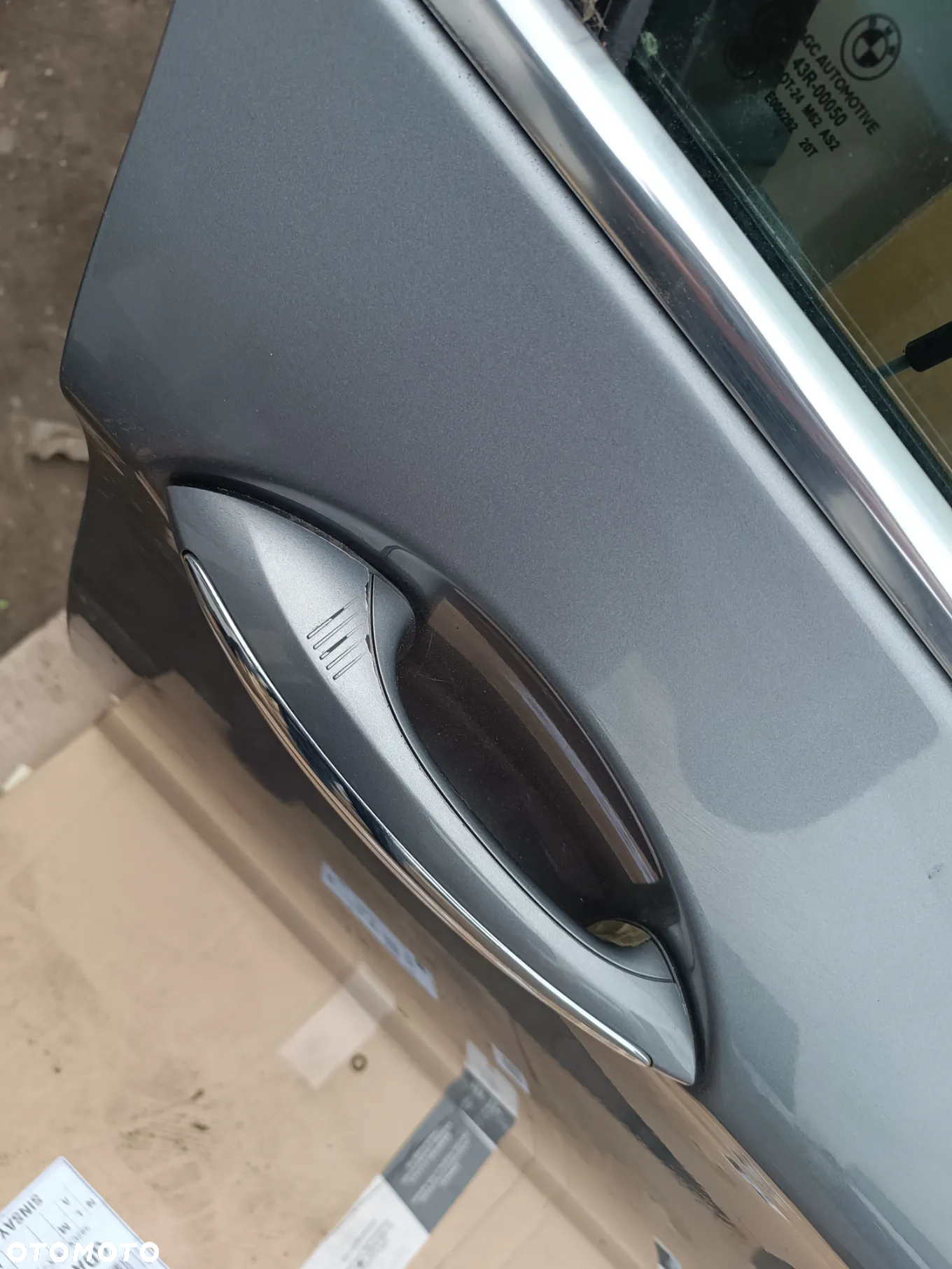 BMW 5 F10 2010-2017 Drzwi przednie  prawe  A52 KOMPLETNE SPACEGRAU  A52 - 5