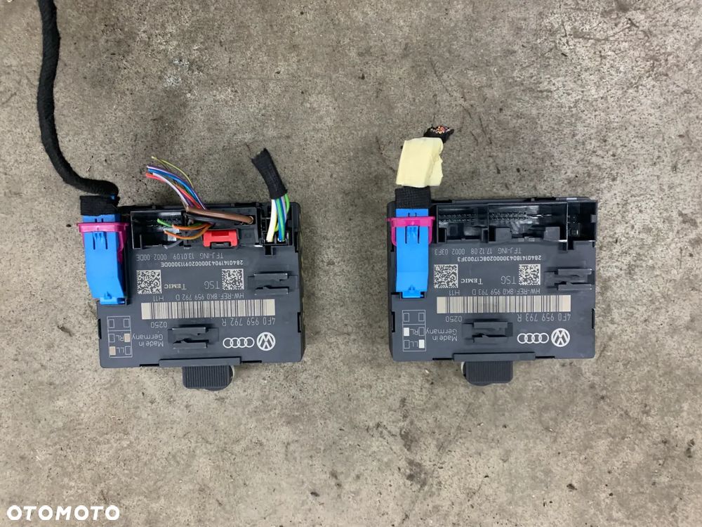 moduł sterownik drzwi przód lewy prawy 4F0959792R 4F0959793R A6 C6 FL Lift 2.7 TDI - 1