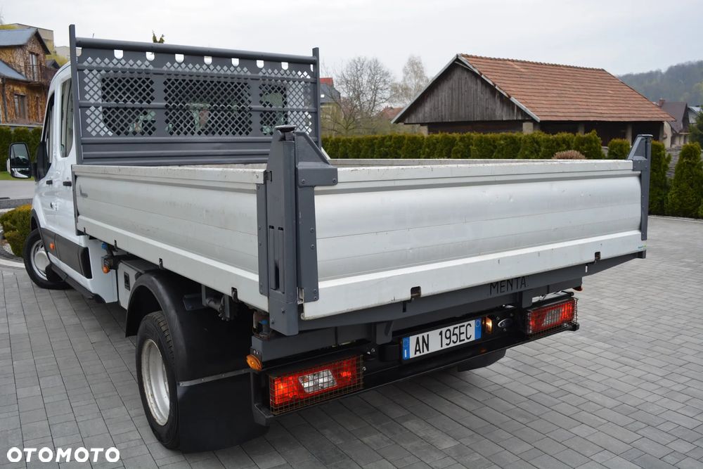 Ford TRANSIT_PIĘKNY 2020/21 Rok-EURO 6+KLIMA_SOLIDNA 3-STRONNA ORYGINALNA WYWROTKA Z WŁOCH_7-OSÓB BRYGADÓWKA DOKA - 9