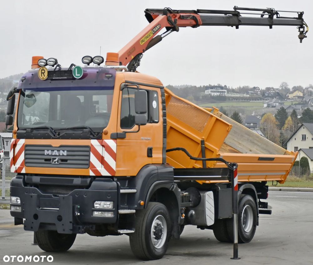 MAN TGA 18.360 * WYWROTKA 4,10 m * PK 10501 + PILOT * 4x4 * STAN BDB - 3