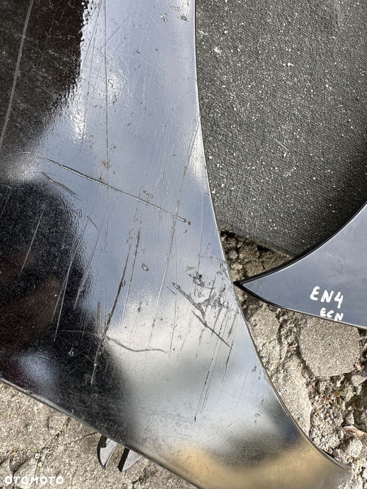 Smart 453 FORFOUR  maska grill atrapa błotnik wentylator  chłodnice  łapacz  lakier ECN czarny - 6