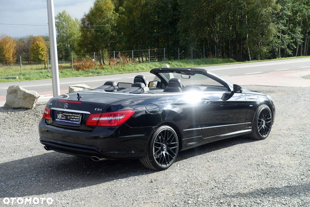 Mercedes-Benz Klasa E 350 CGI Cabrio BlueEFFICIENCY 7G-TRONIC Avantgarde - 7