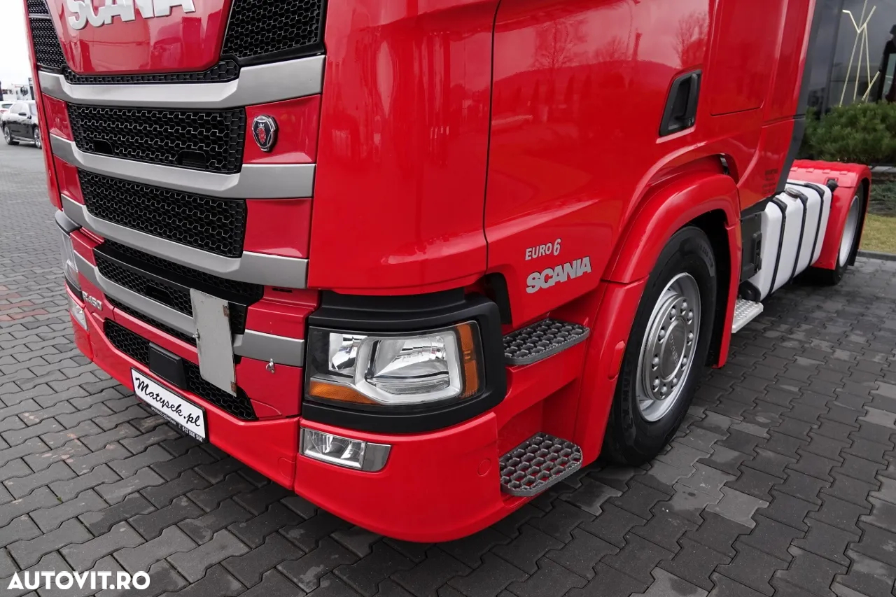 Scania R 450 / LOWDECK / MEGA / 2020 / DUPĂ CONTRACTUL DE SERVICII DE AUR / - 12