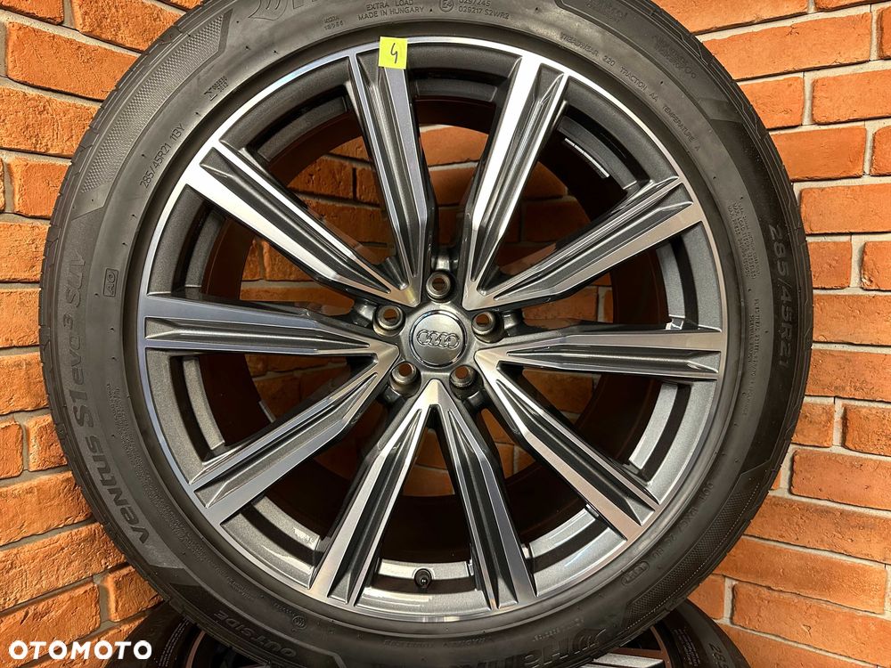 Koła Felgi 21 5x112 Audi Q8 SQ8 4M8 LETNIE Felgi Jak nowe - 7