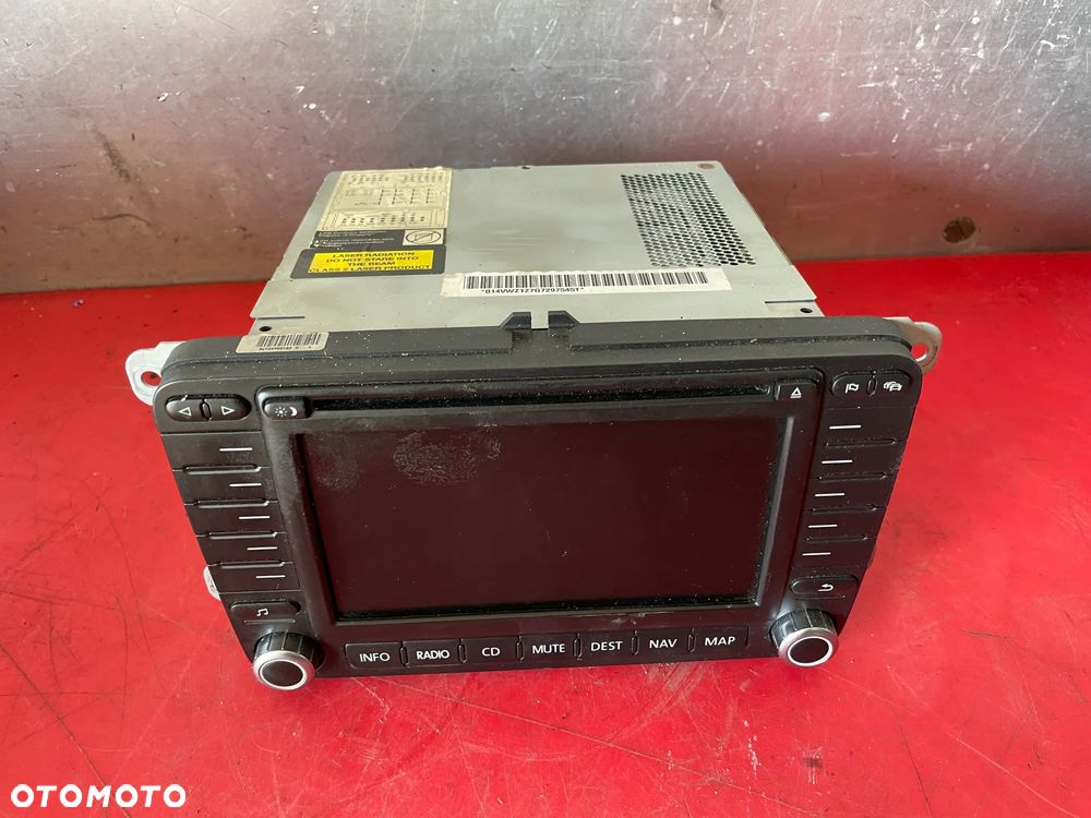 VW PASSAT B6 ORYGINALNE RADIO NAWIGACJA NAVI 1K0035198B - 2