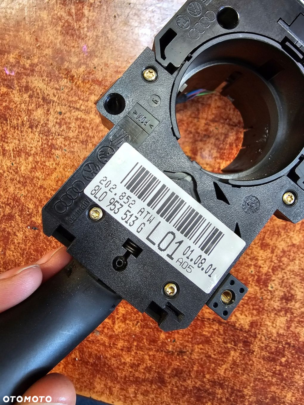 PRZEŁĄCZNIKI ZESPOLONE MANETKI POD KIEROWNICĘ VW PASSAT B5 01 FL 4B0953503H - 3