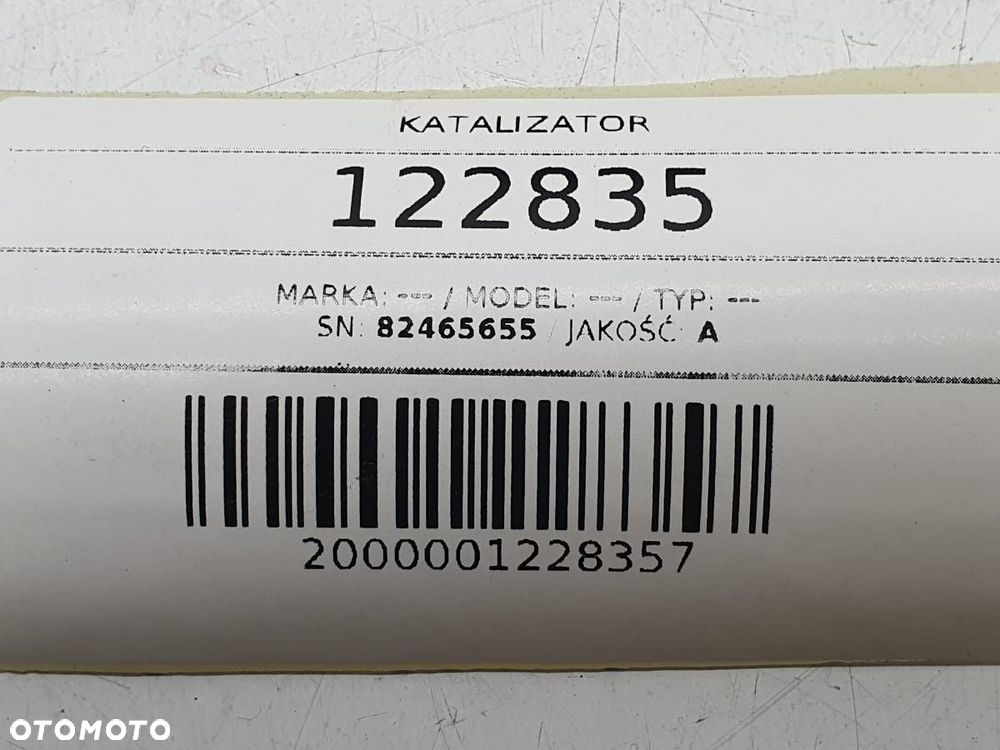 KATALIZATOR RENAULT MASTER III MOVANO B 2.3 DCI 82465655 - 8