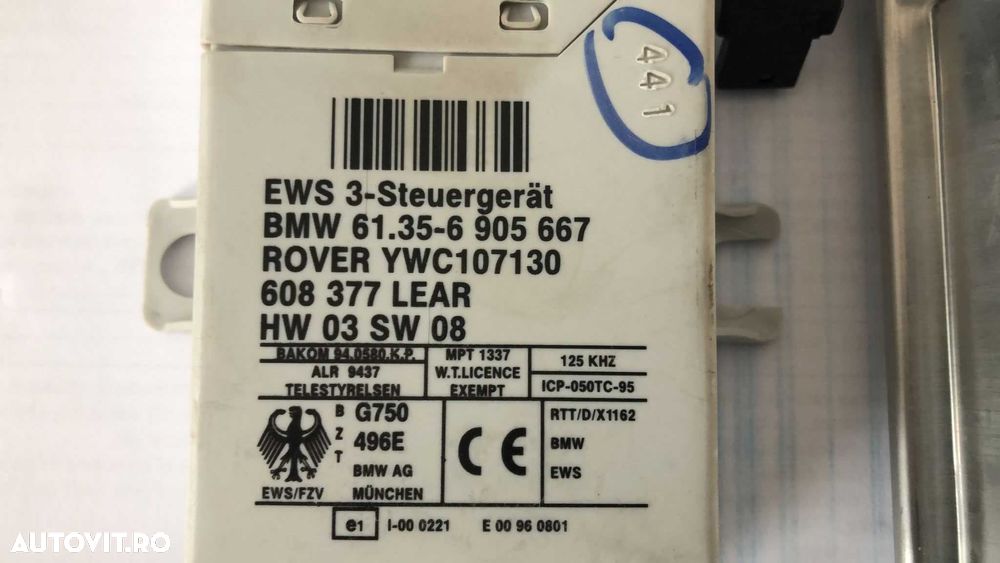 Kit de pornire BMW X5 4.4 E53, 0261207106 - 3