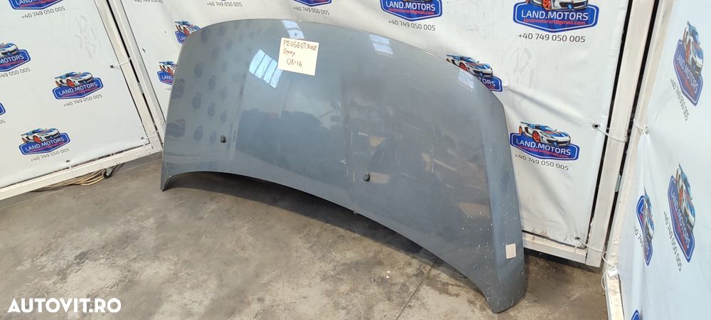 CAPOTA MOTOR PEUGEOT 3008 (T84) CROSSOVER 5 UȘI 2008 2009 2010 2011 2012 2013 2014 2015 2016 / COD OEM 7901Q8 - 3