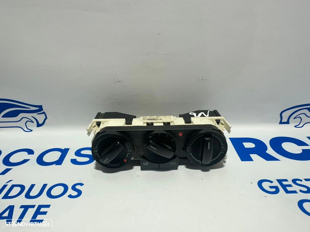 .Display Sofagem Climatronic Manual AC Ar Condicionado Original VW Volkswagen Polo 9N 6Q0820045H 2001 - 2012 - 2