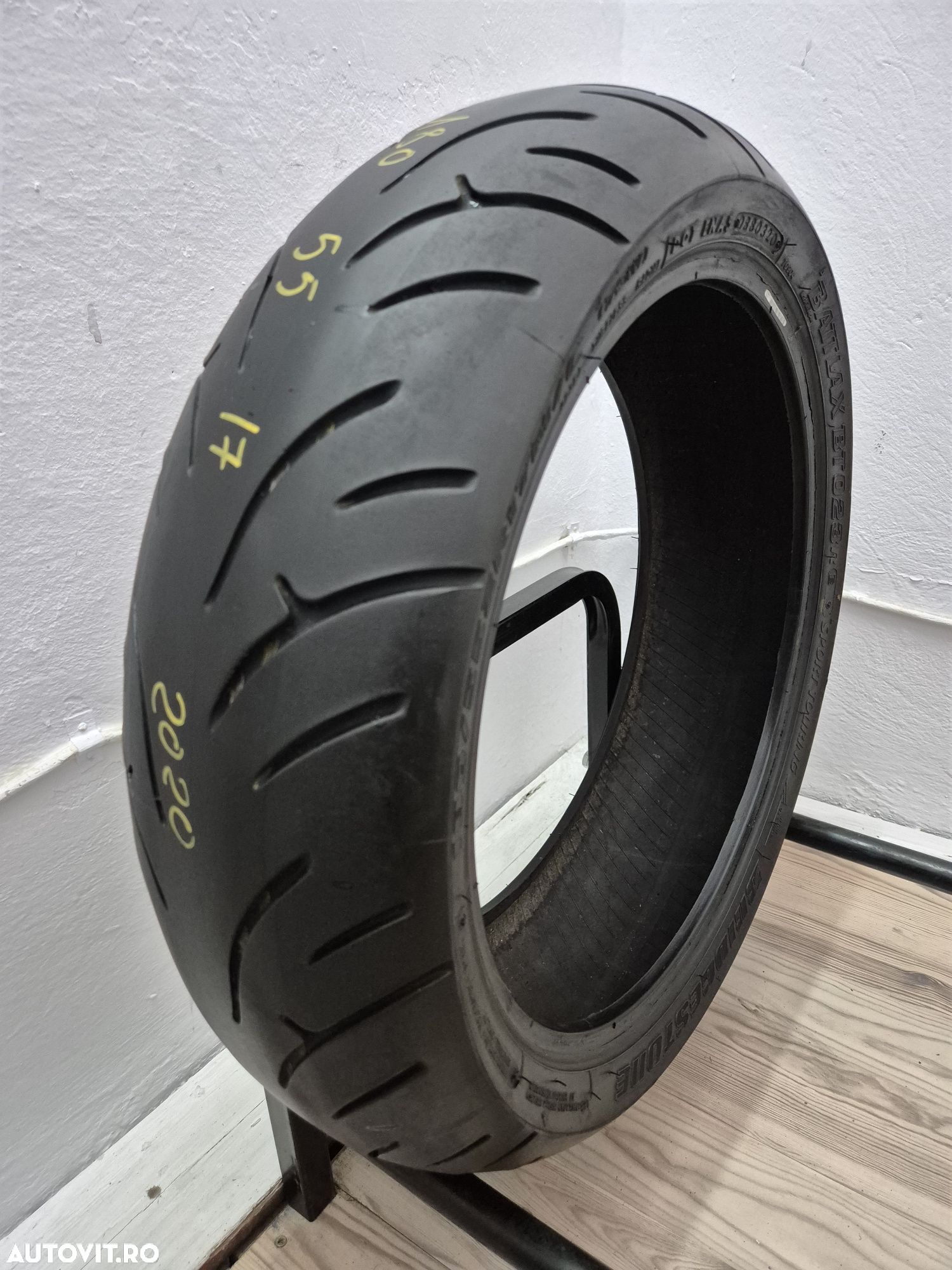Anvelopa moto 180 55 17 Bridgestone bt023 dot 2020 - 1