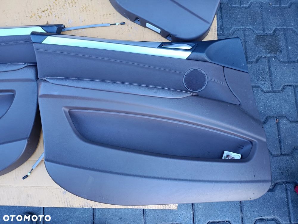 BMW X5 E70 FOTELE SIEDZENIA BOCZKI TUNEL KOMPLET GRZANE SKÓRA - 17